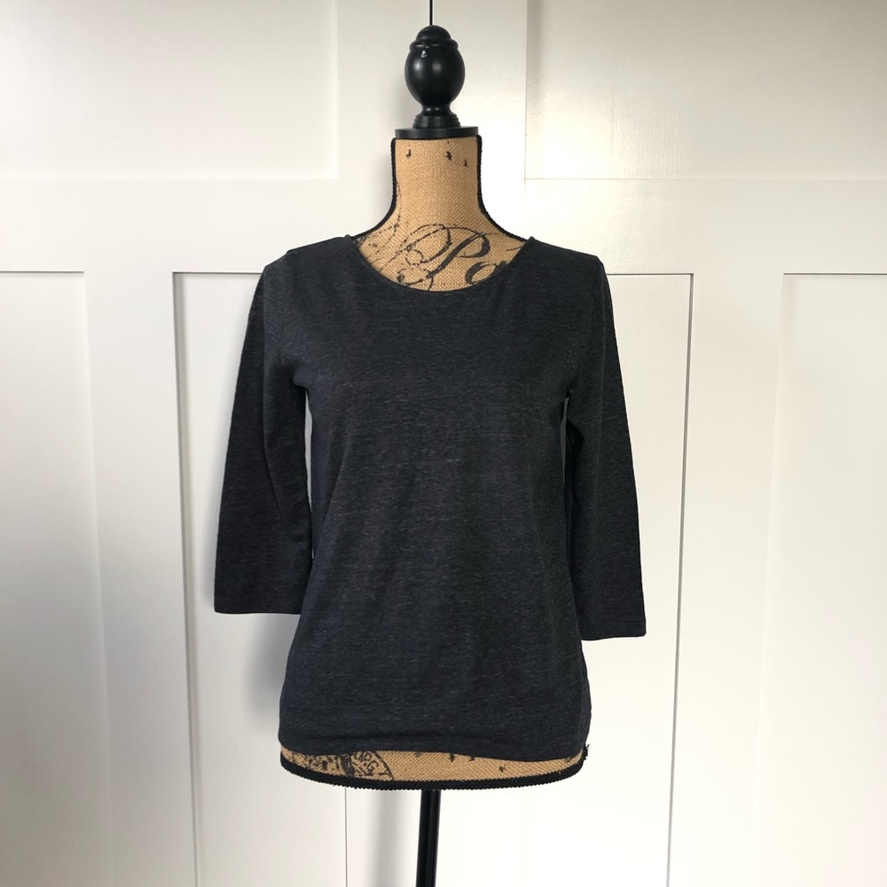 NWOT J.Crew 3/4 Sleeve Soft Top